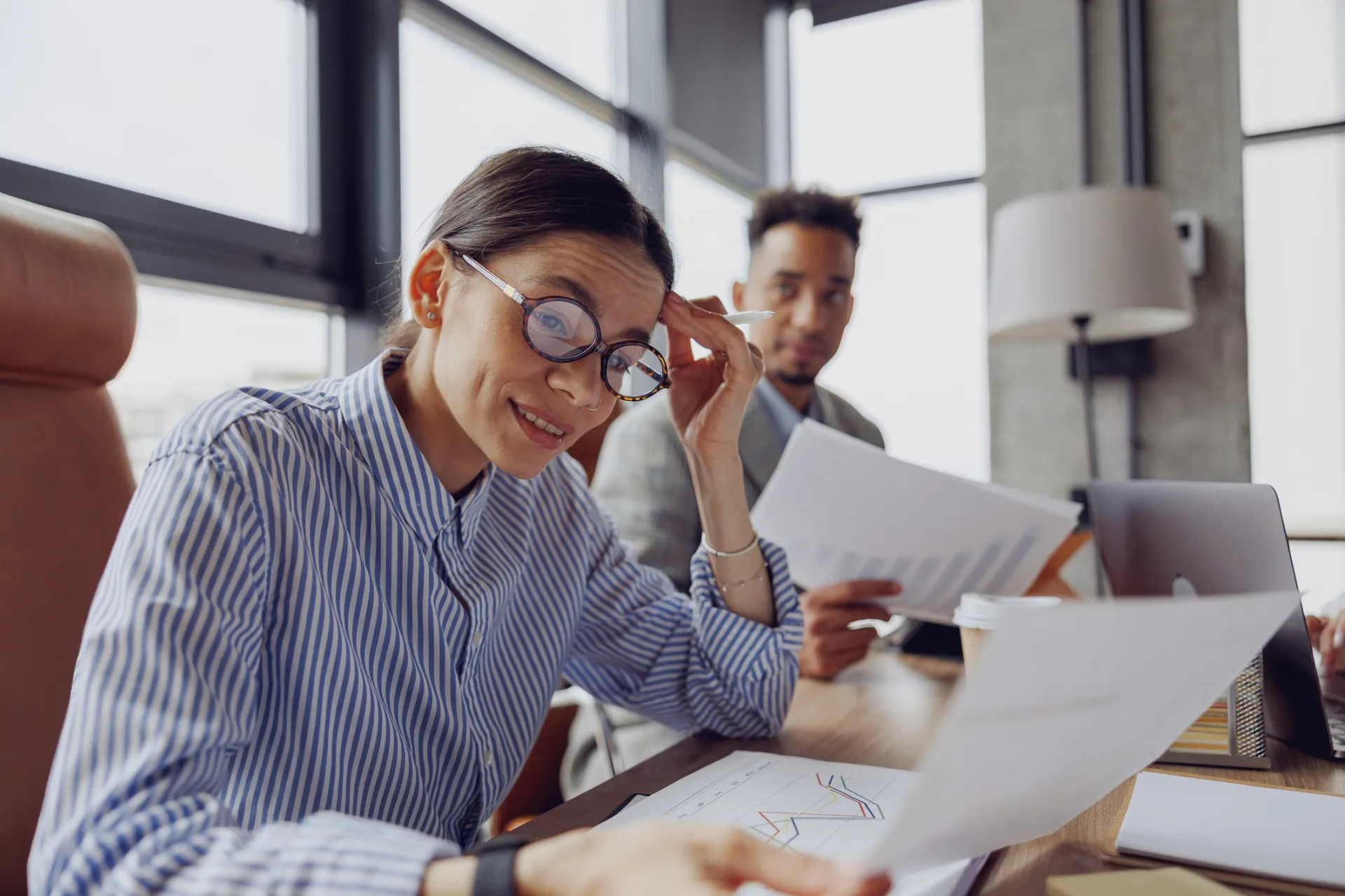 Senior living sales leader reviewing practical industry insights