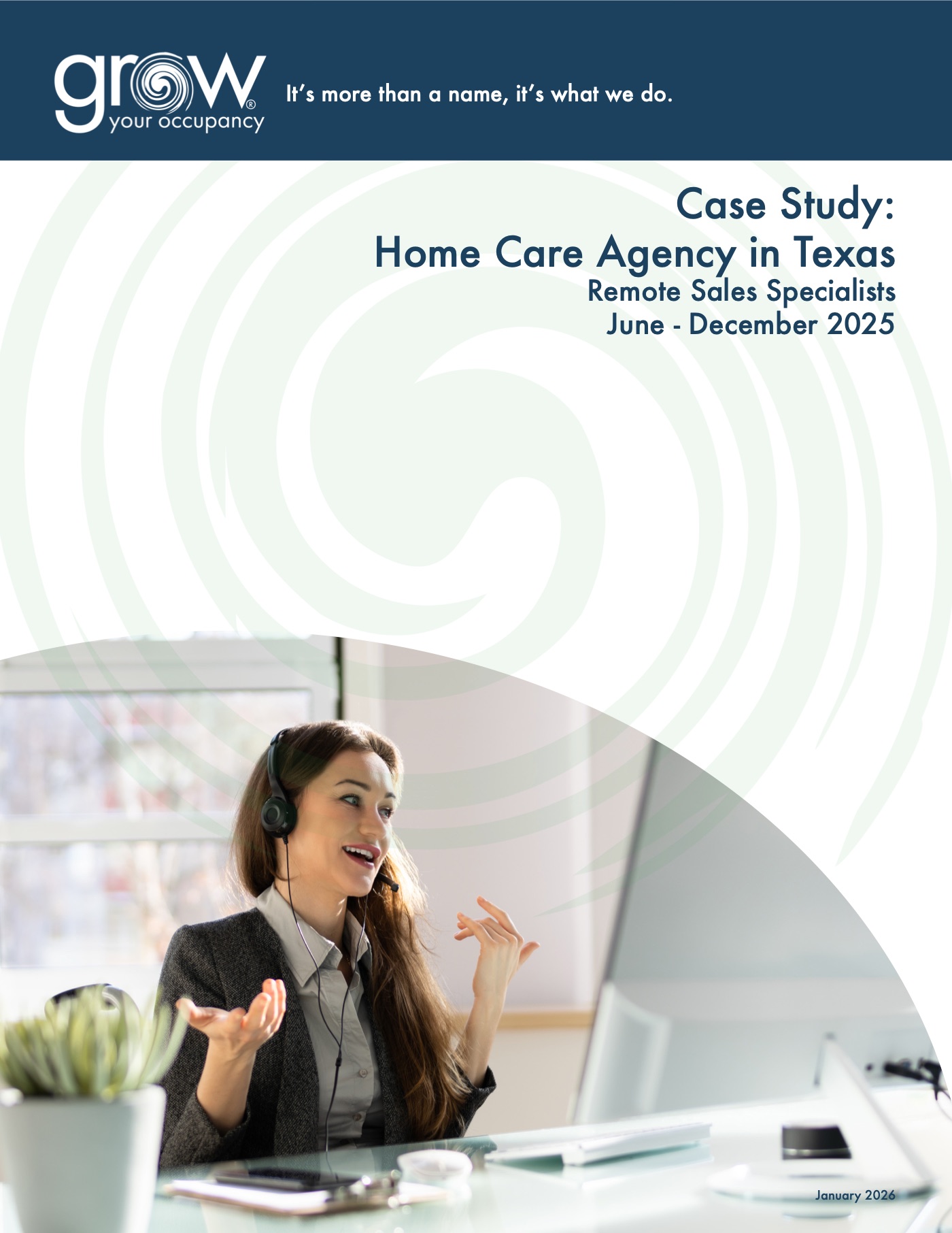 Home care agency in Texas case study, page 1 of 2